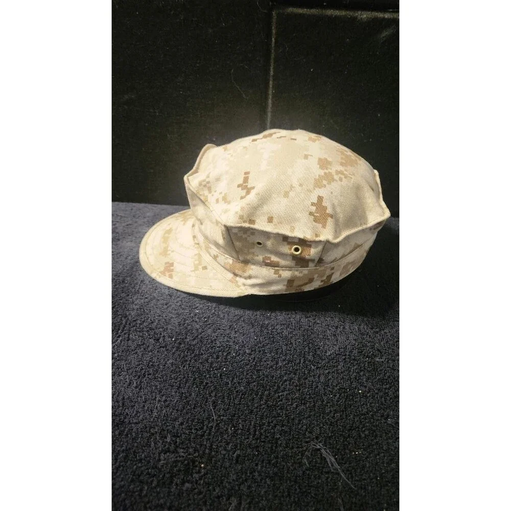 Marine Corp Garrison Marpat Desert Cover/Cap/Hat Size Med 8405-01-485-4316 USMC